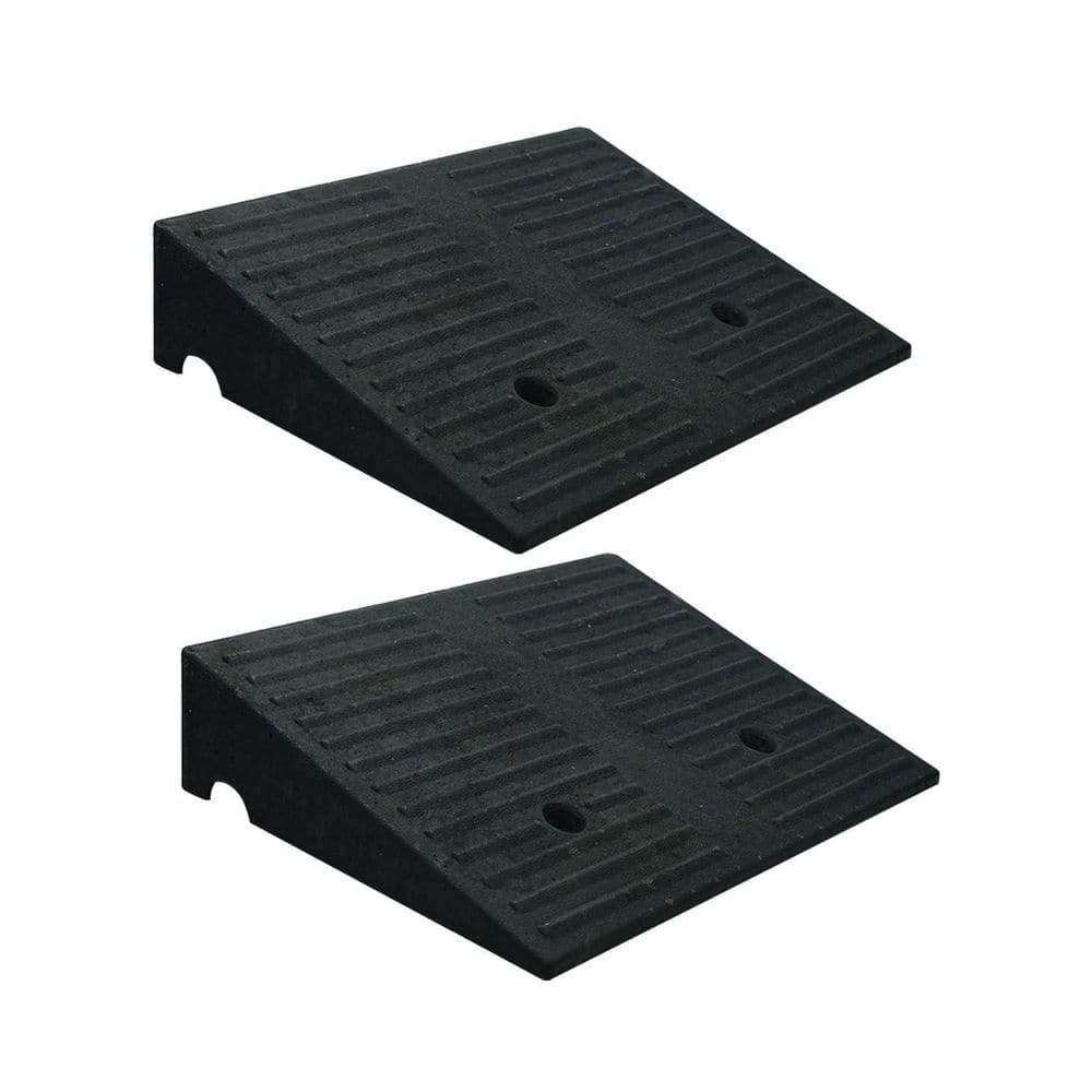 2 Pack 3.9 in. Rise Wheelchair Ramps for Home Steps, Motorcycles, Lawn Mowers, 7000 lbs. Powersport Loading price history on PriceWatchPro