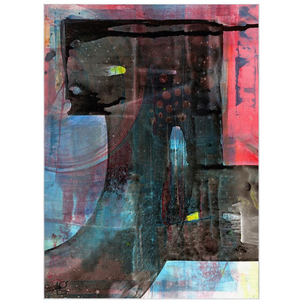 Multi-Colored 8 ft. x 10 ft. Switching Directions Washable Abstract Art Area Rug price history on PriceWatchPro