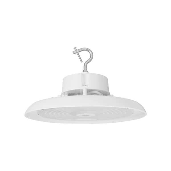 NICOR HBC4 14.2 in. 1000-Watt Equivalent Integrated LED White High Bay Light 5000K