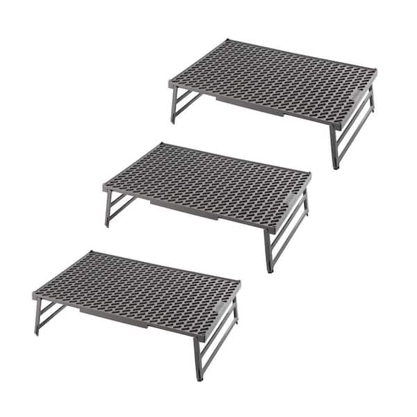 Cool Wave Gray Stackable Cooling Rack 3-Pack