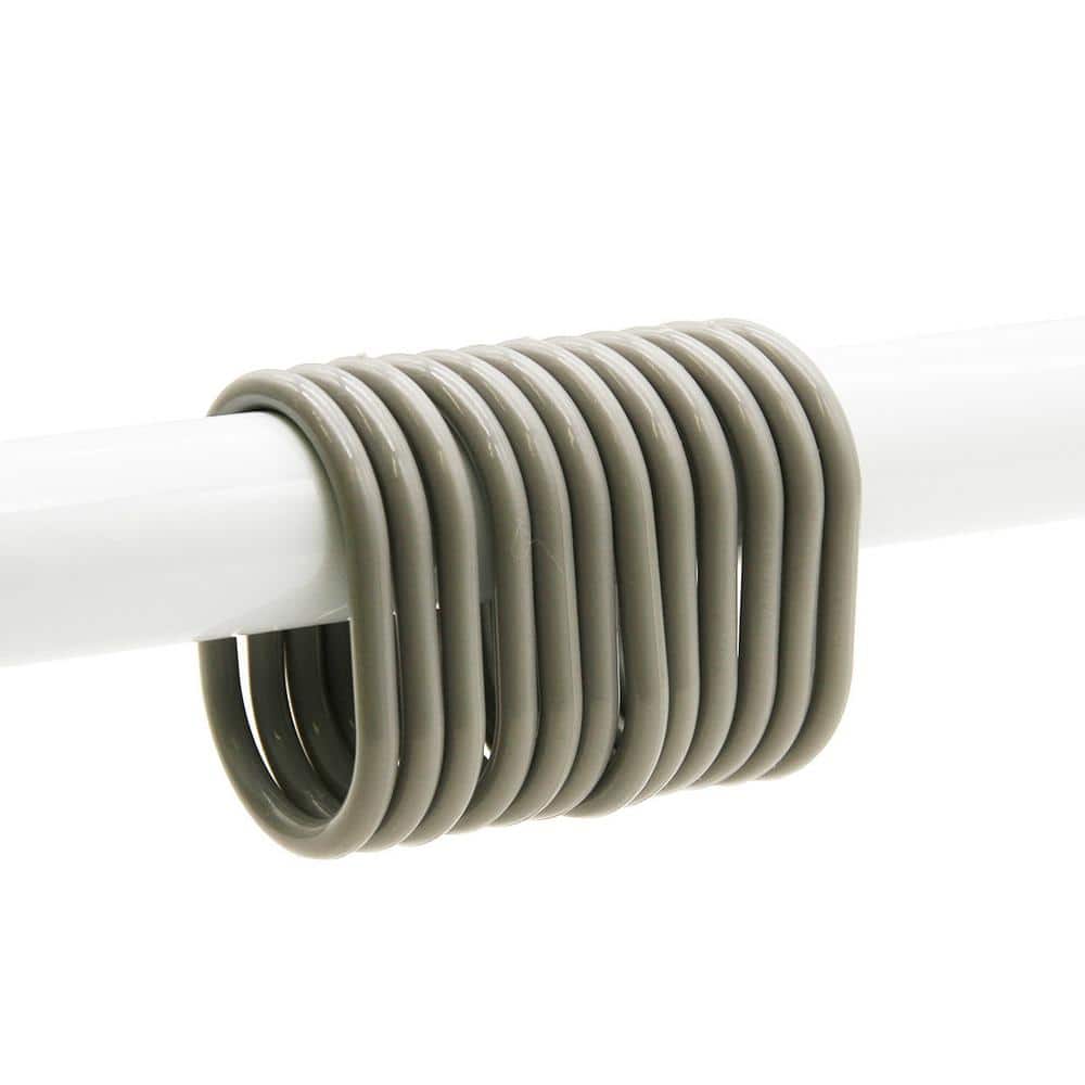 Reviews for EVIDECO French home goods Shower Curtain Rings Plastic