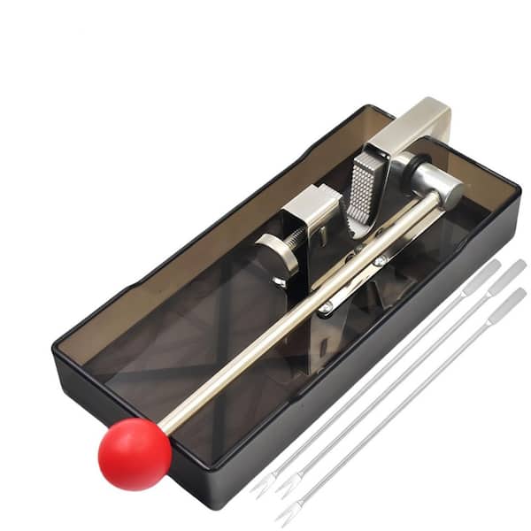 Nut Crackers for All Nuts with 3 Picks Included, Stainless Steel Nutcracker for Black Walnuts Pecan Macadamia