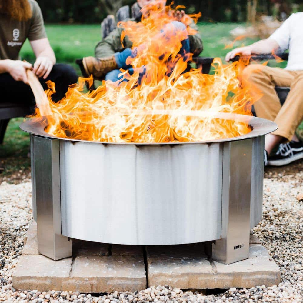 X Series 30 Stainless Steel Smokeless Fire Pit