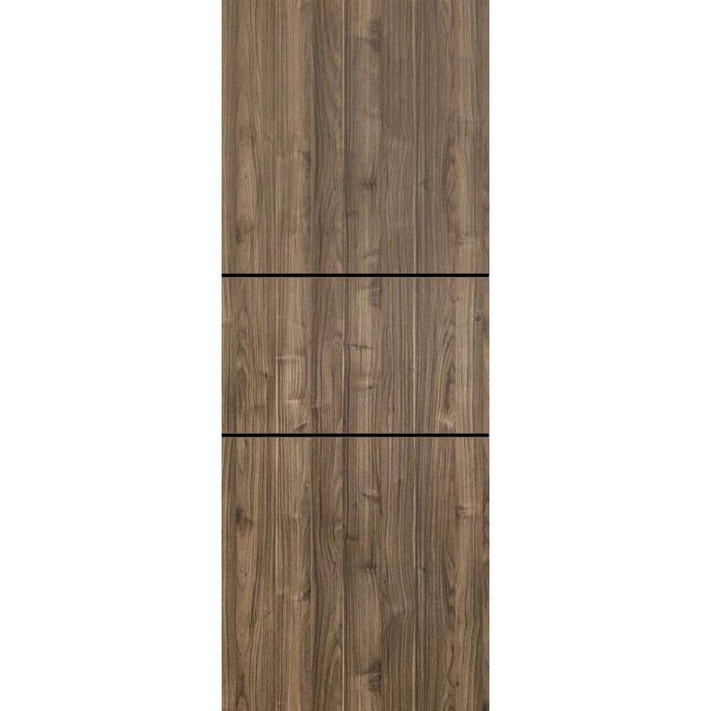 28 in. x 80 in. Solid Wood with Honeycomb Walnut Color Interior Door Slab price history on PriceWatchPro