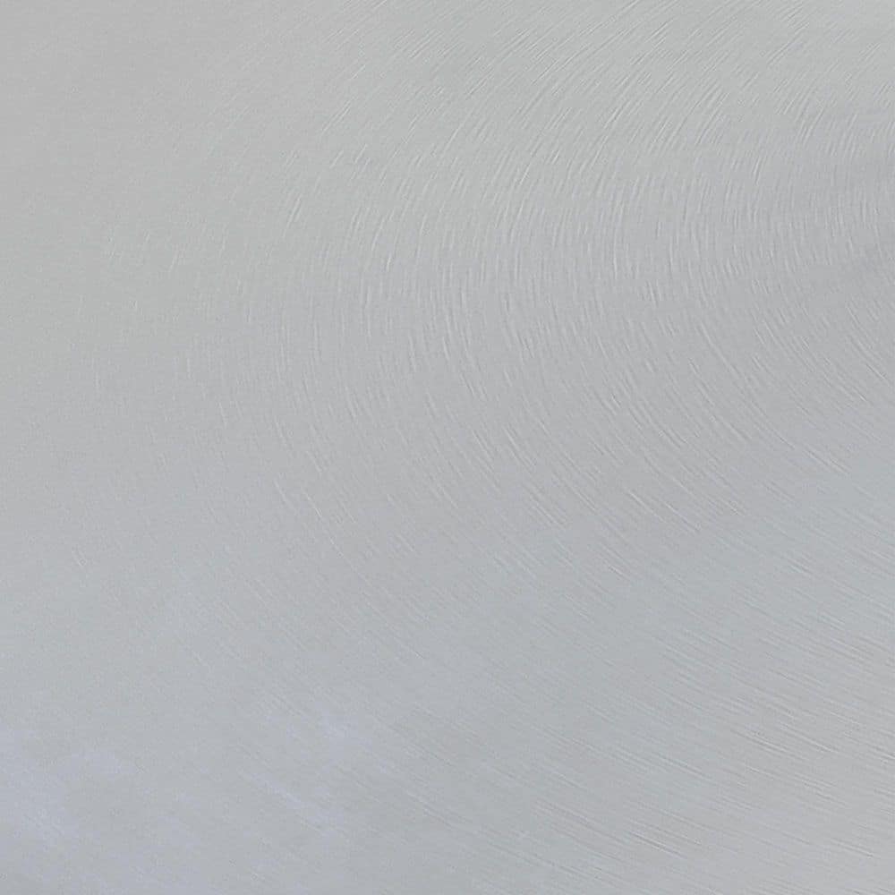 47'' Gray Marble and Silver Round Dining Table