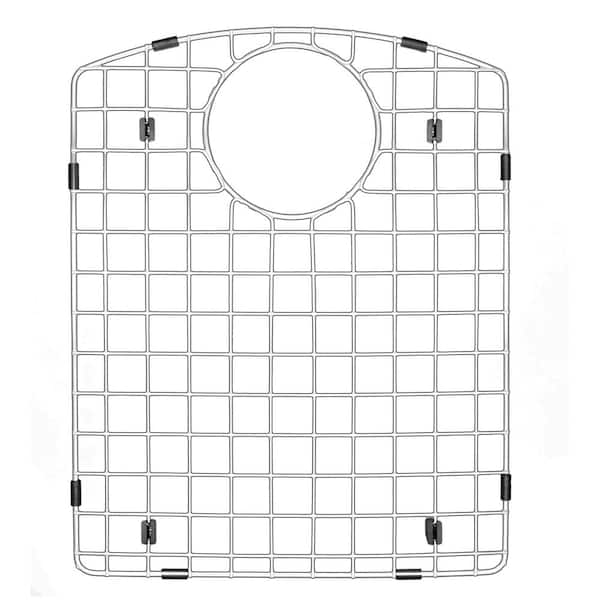 Karran 13-3/8 in. x 16-1/2 in. Stainless Steel Bottom Grid Fits QT-610 / QU-610 Large