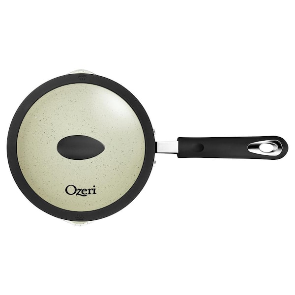 The All-In-One Stone Saucepan and Cooking Pot by Ozeri -- 100% APEO, GenX,  PFBS, PFOS, PFOA,, 3.0 L (3.2 Quart) - Foods Co.