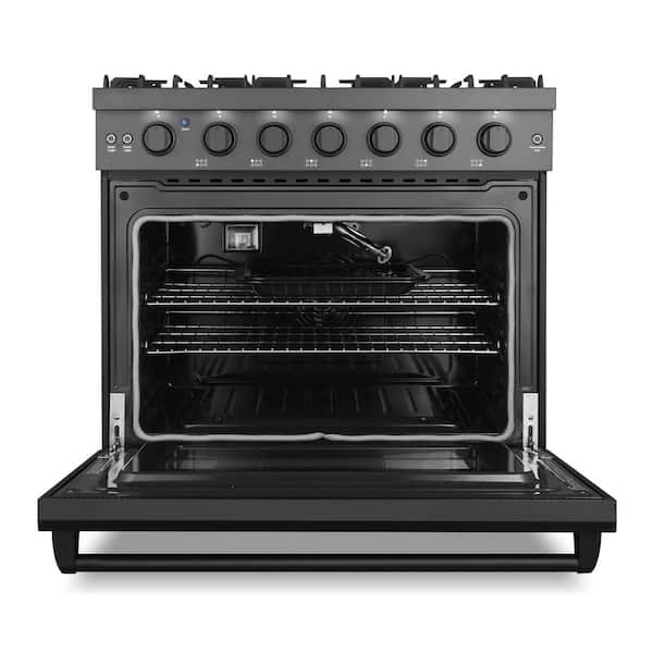 Cosmo 36 in. Haven Collection 6.0 cu. ft. Gas Range, 6 Burners