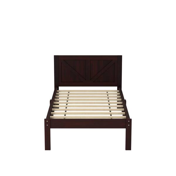 Furniture of America Madyson Espresso Twin Bed