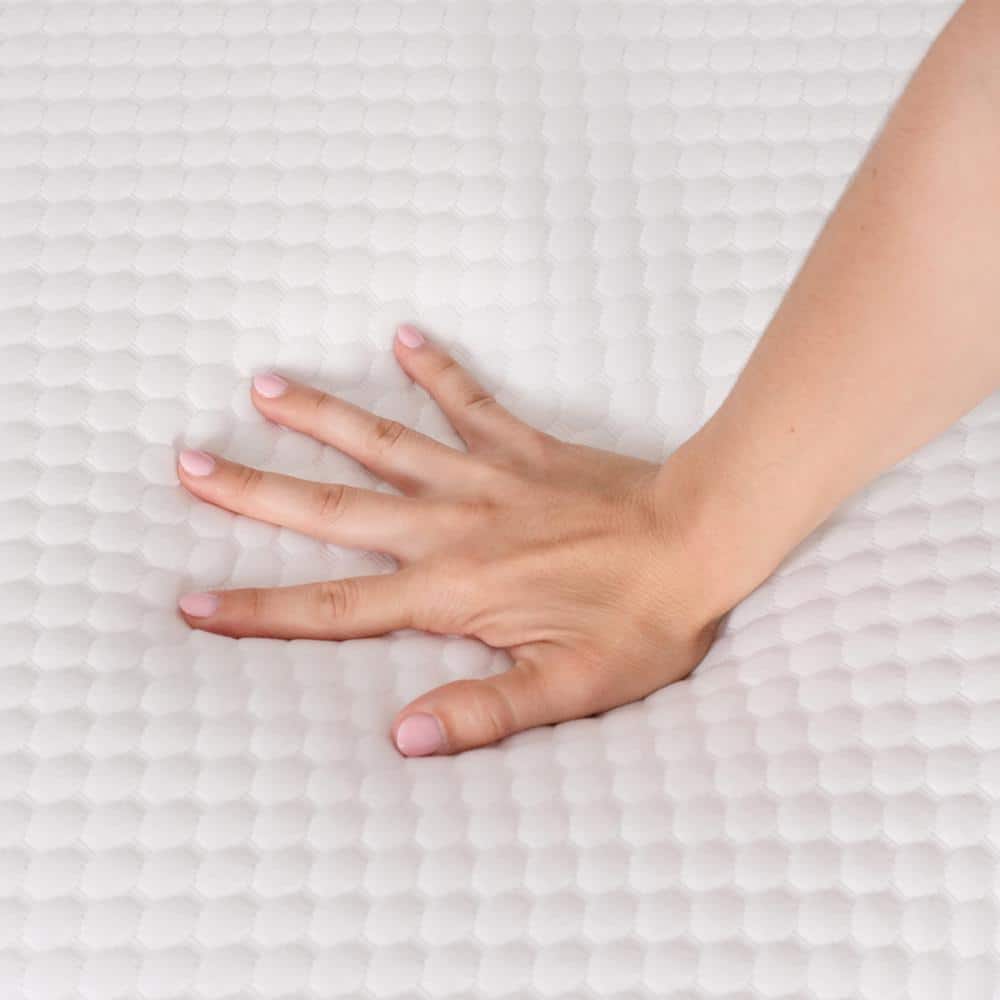 Queen Gel Memory Foam Adjustable Bed with Handcrafted Cover