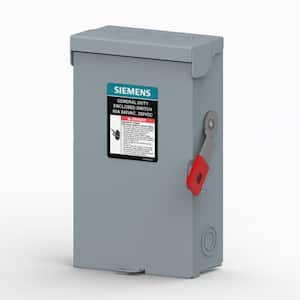 General Duty 60 Amp 2-Pole 240-Volt Non-Fusible Plus Series Indoor Safety Switch