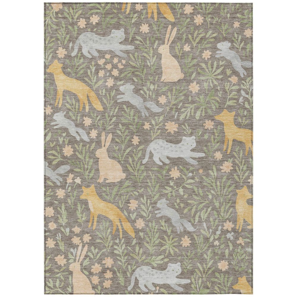 Chantille Machine Washable Indoor/Outdoor Abstract ACN2509 Taupe 9 ft. x 12 ft. Area Rug price history on PriceWatchPro