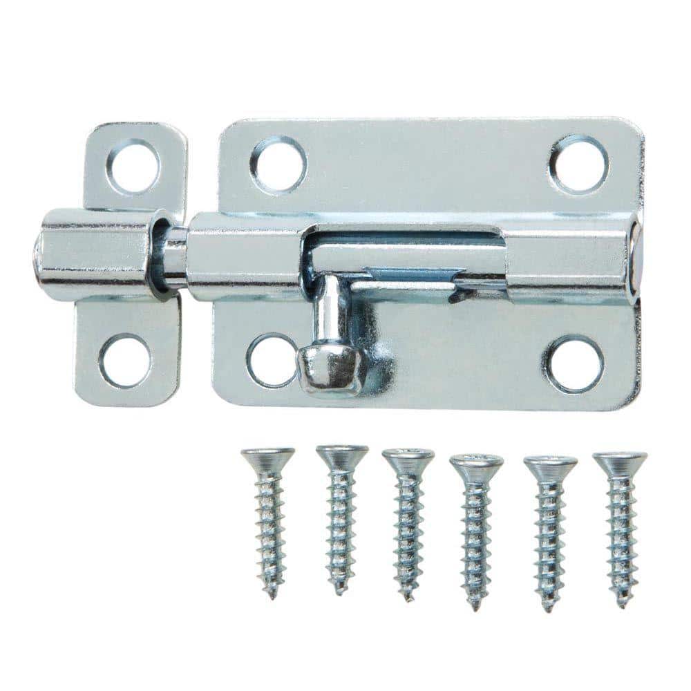 3 in. Zinc-Plated Barrel Bolt