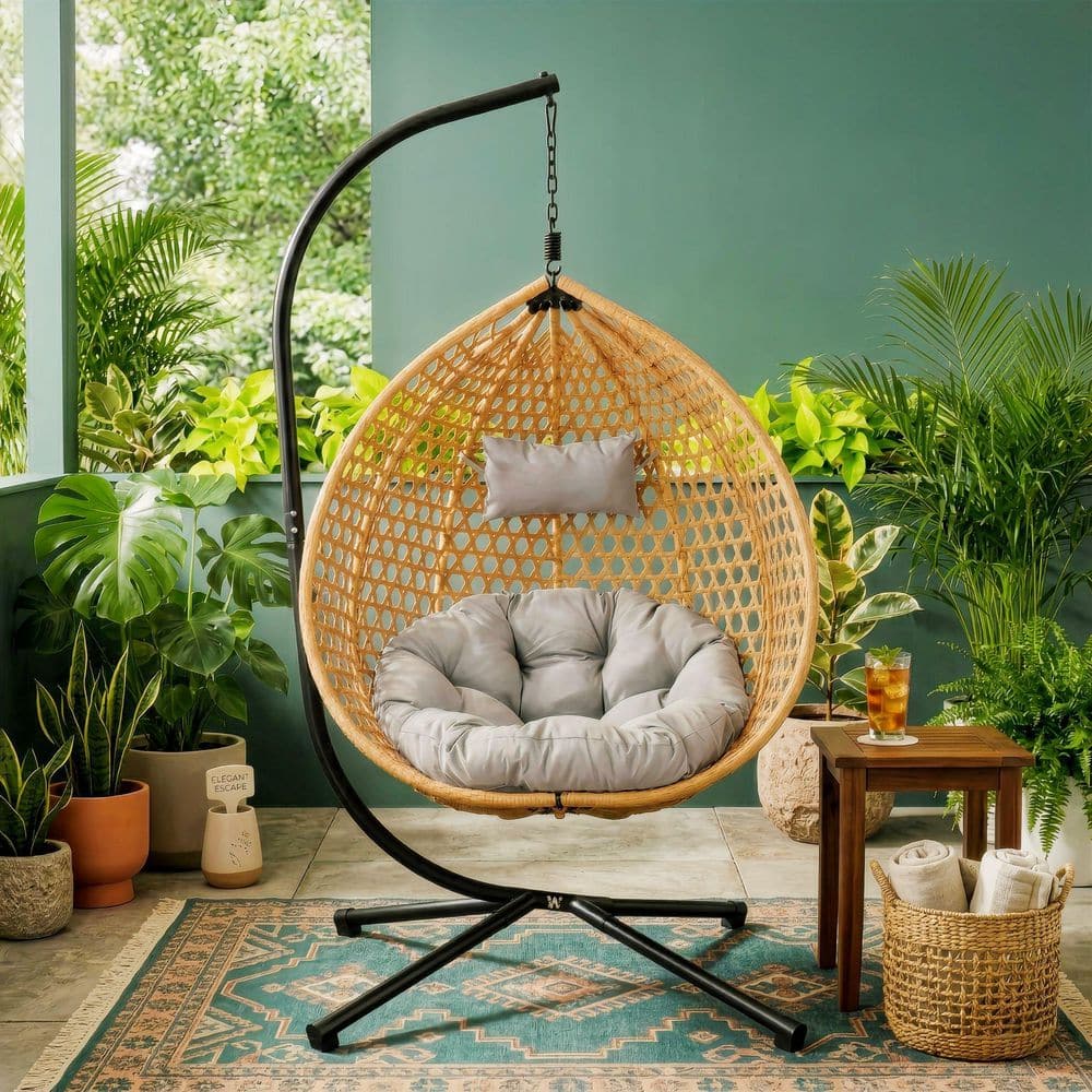 pets aldi hanging egg chair cat