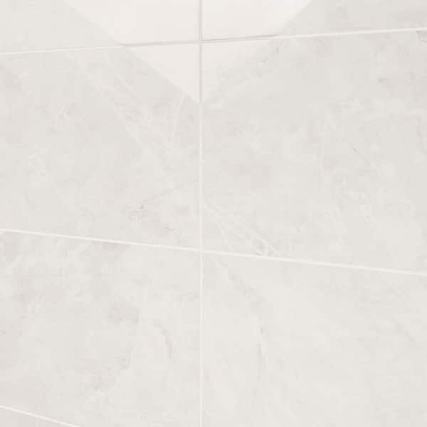 Ivy Hill Tile Tavani Cream White 11.81 in. x 23.62 in. Marble Look