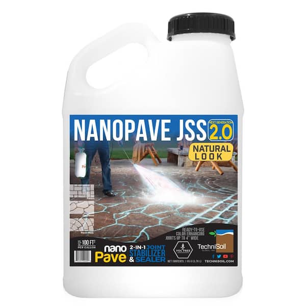 TechniSoil 1 gal. Nanopave JSS Natural 2-in-1 Joint Stabilizer and Sealer