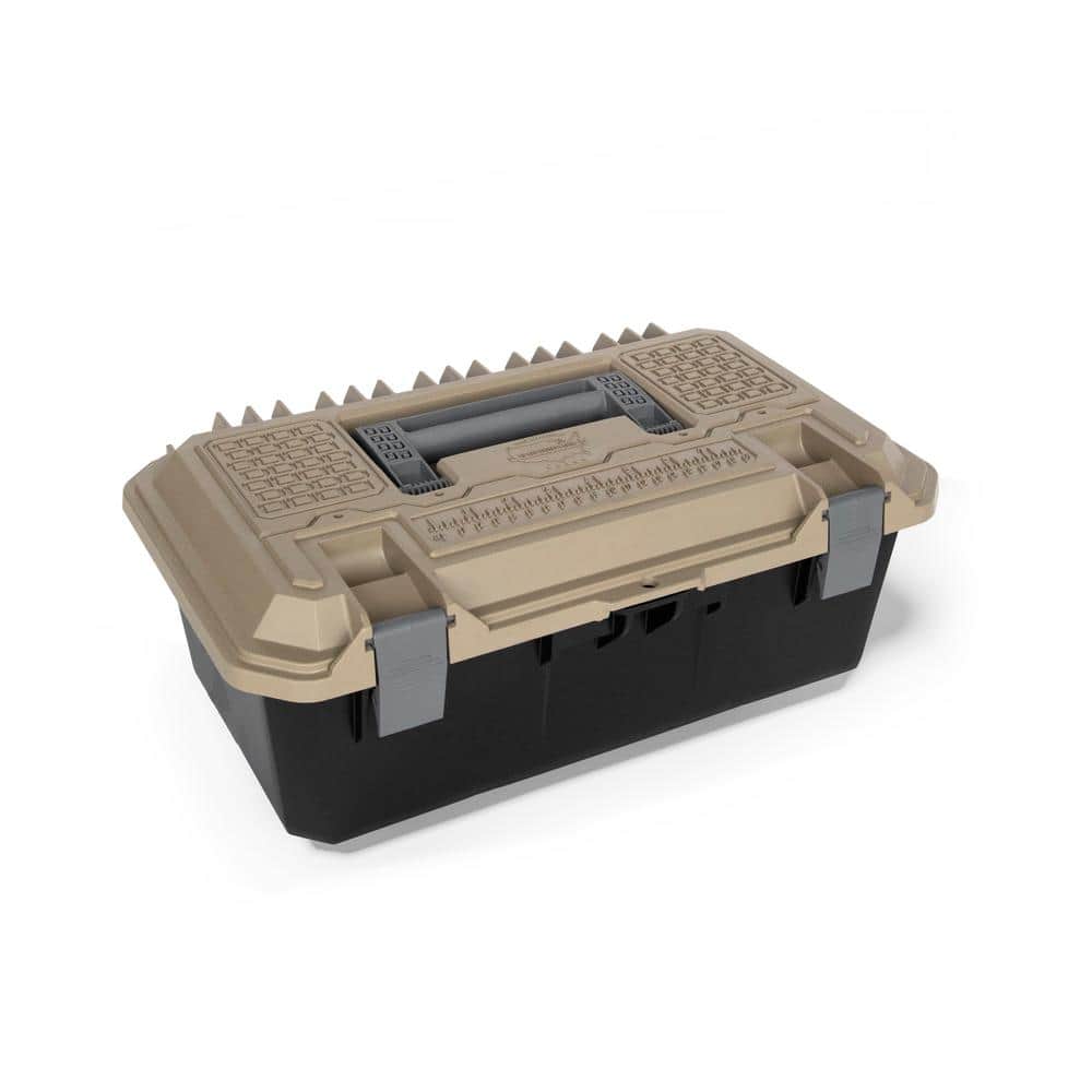 Crossbox 17 in. Drawer Tool Box with Desert Tan Lid