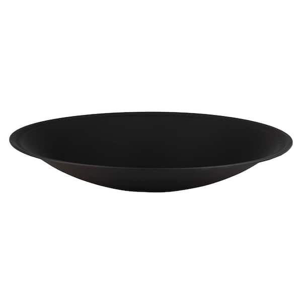 Pure Garden Fire Bowl - 24 in. Firepit Insert for DIY Fire Ring or Replacement - Fire Pits for Outside Wood Burning