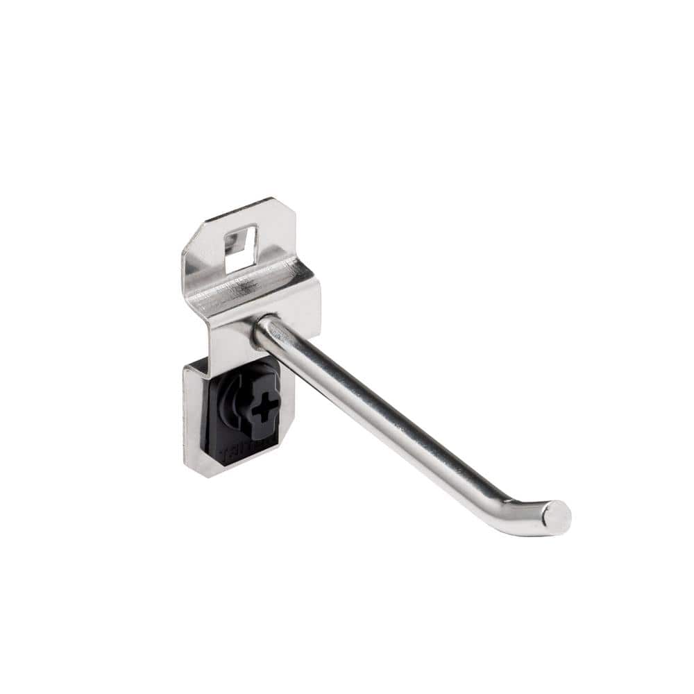3 in. Single Rod 30 Bend Stainless Steel LocBoard Hooks (3-Pack) price history on PriceWatchPro