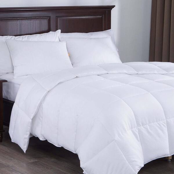 Puredown All Season Year Round Warmth White King Down Alternative Comforter-PD-16025-K  - The Home Depot