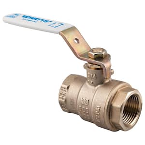 3/4 in. Brass FIP x FIP Full Port Threaded Ball Valve