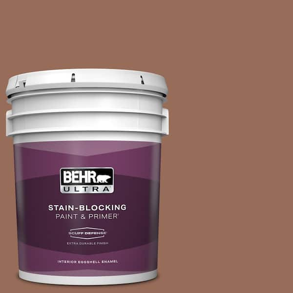 BEHR ULTRA 5 gal. #S200-6 Timeless Copper Extra Durable Eggshell Enamel Interior Paint & Primer