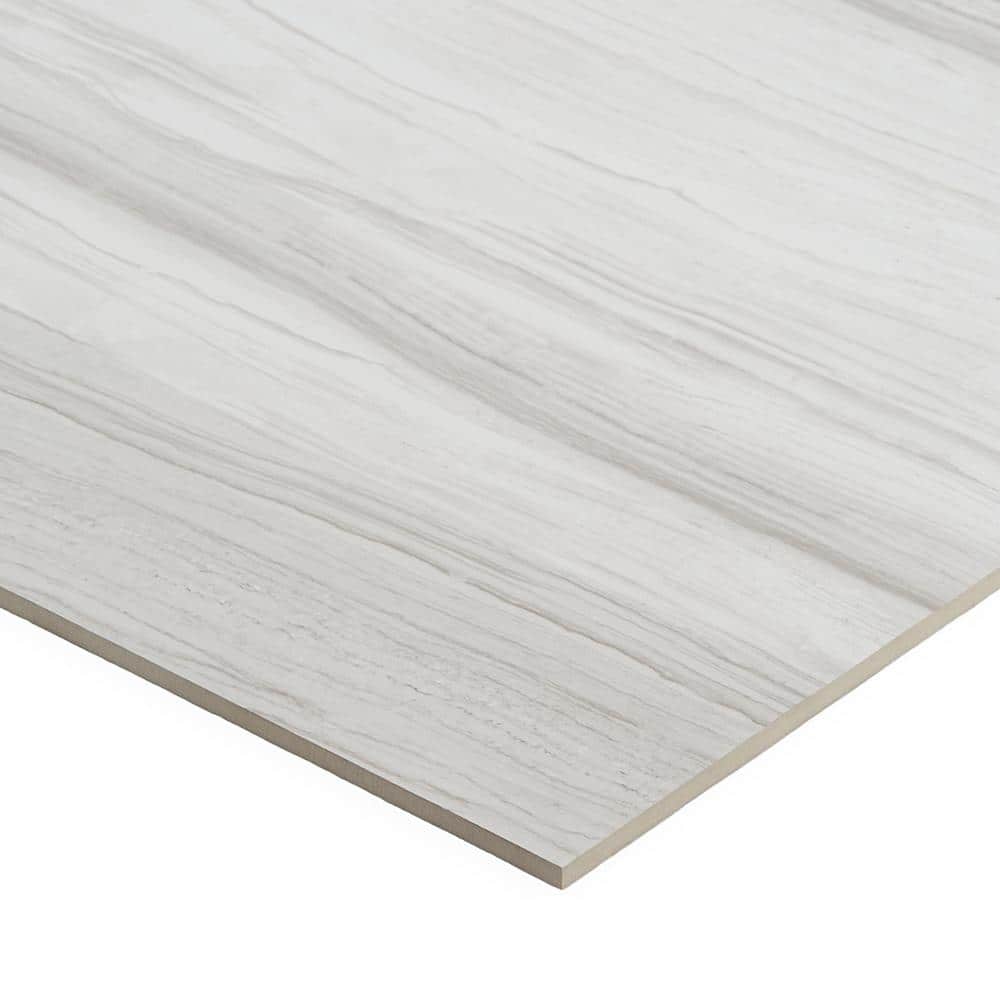 Luminus White Polished Porcelain Large Format Tile