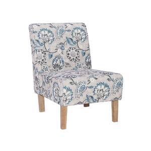Bailey SLate Polyester Accent Chair with Padded Seat and Back