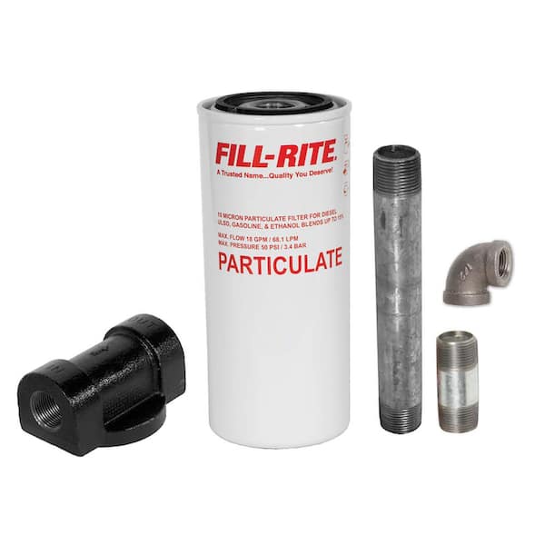 3/4 in. NPT Inlet and Outlet 18 GPM (68 LPM) Utility Accessory 10 Micron Particulate Filter Kit