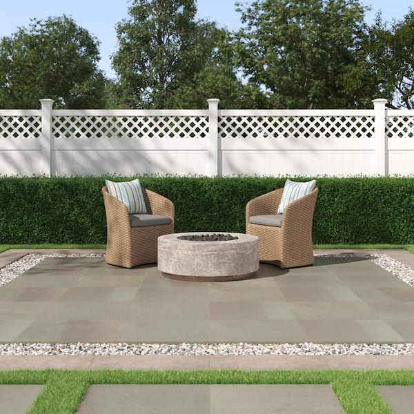 MSI Full Range Bluestone 24 in. x 24 in. Porcelain Paver Floor Tile (8 Sq. Ft./Case)