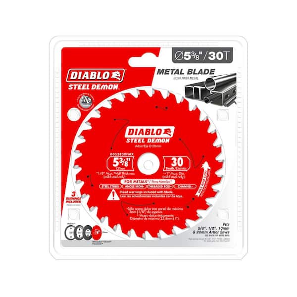 5-1/2 in. x 30-Teeth Metal Cutting Saw Blade with Bushings 5-1/2 in. x 30-Teeth Metal Cutting Saw Blade with Bushings