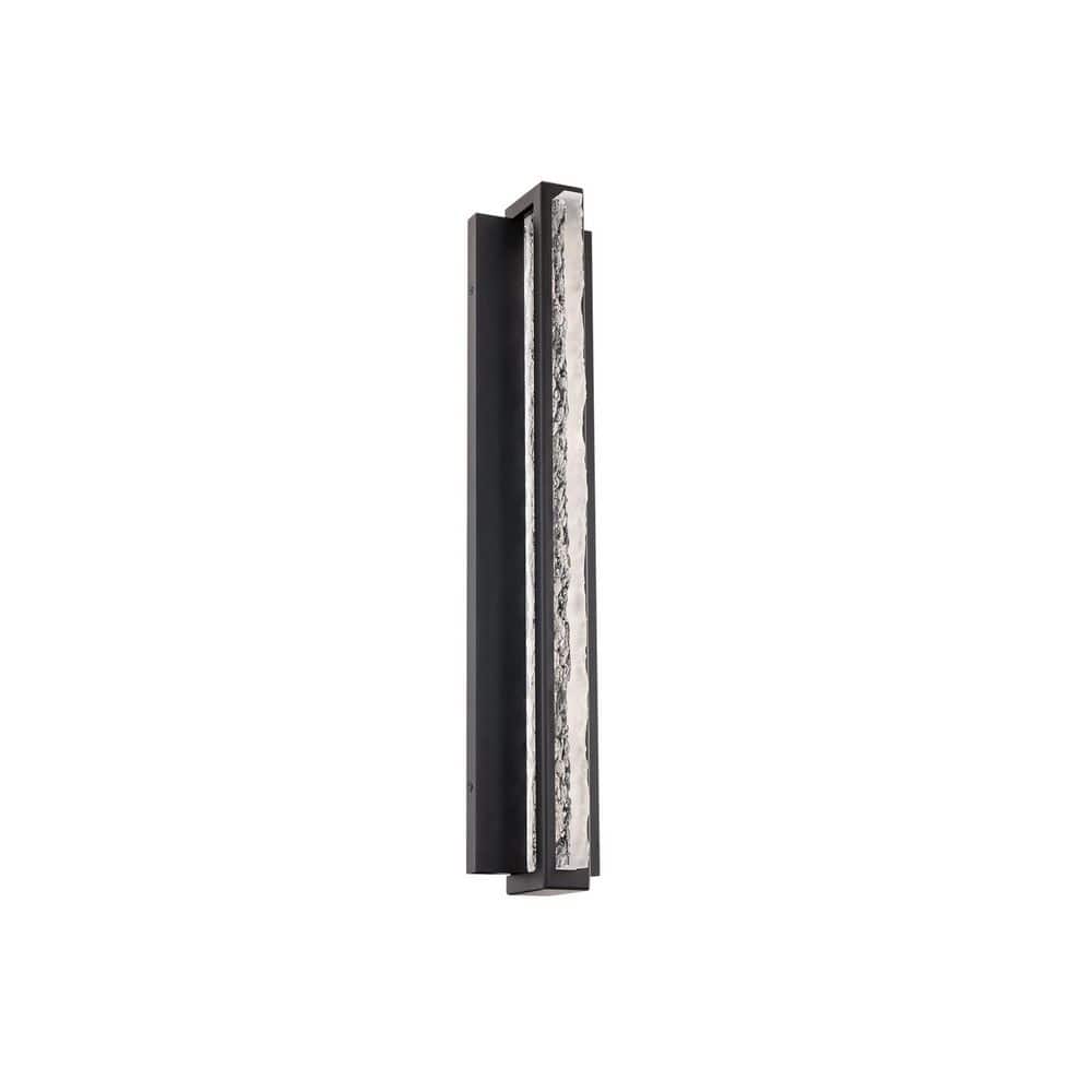 Skate 24 in. 1-Light Black Integrated LED Vanity Light/ Wall Sconce Selectable 4CCT 2700K-3000K-3500K-4000K price history on PriceWatchPro