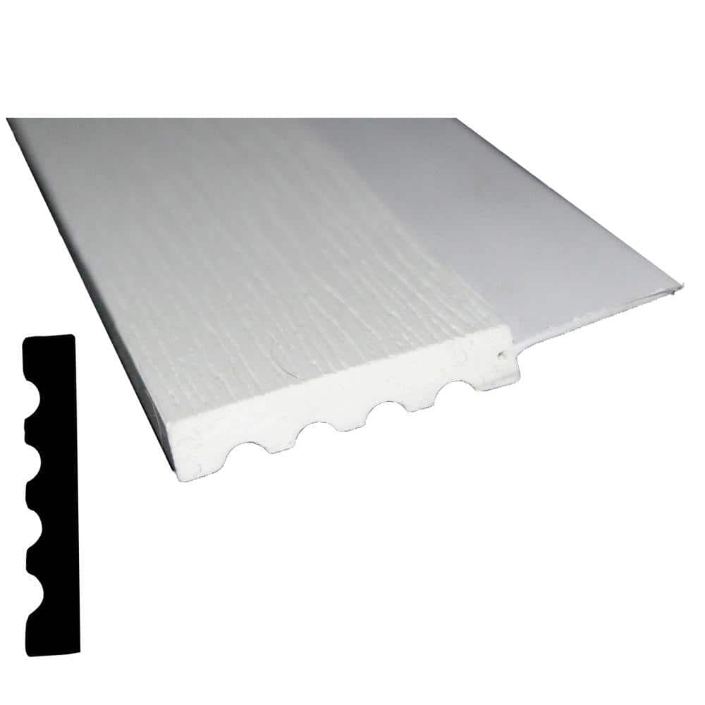 AZEK Moulding PVC 9-ft Garage Door Thermostop AZM-6936 (Actual