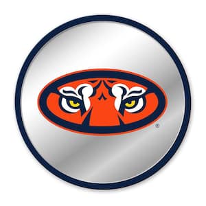 17 in. Auburn Tigers Mascot Modern Disc Mirrored Decorative Sign