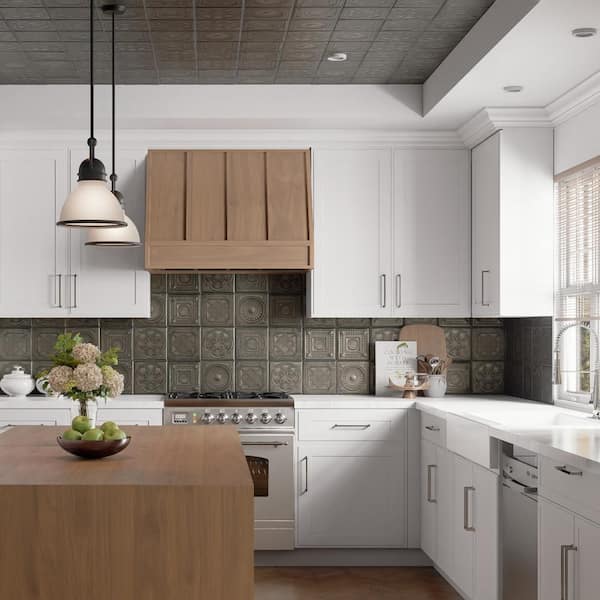 Ritz Metallo Silver 8 in. x 8 in. Ceramic Wall Tile (10.76 sq. ft./Case)