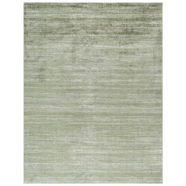 Carter 8 x 10 Sage/Green Striated Area Rug