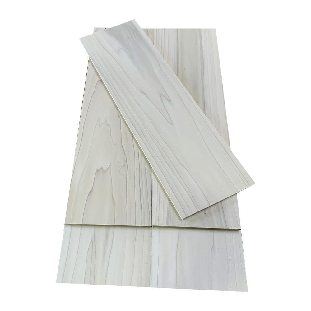 Swaner Hardwood 1 4 In X 8 In X 2 Ft Poplar S4s Hobby Board 5 Pack