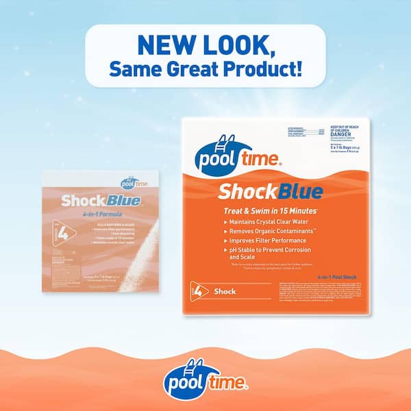 Shockblue 5 lb. Pool Shock (1 lb. 5-Pack)