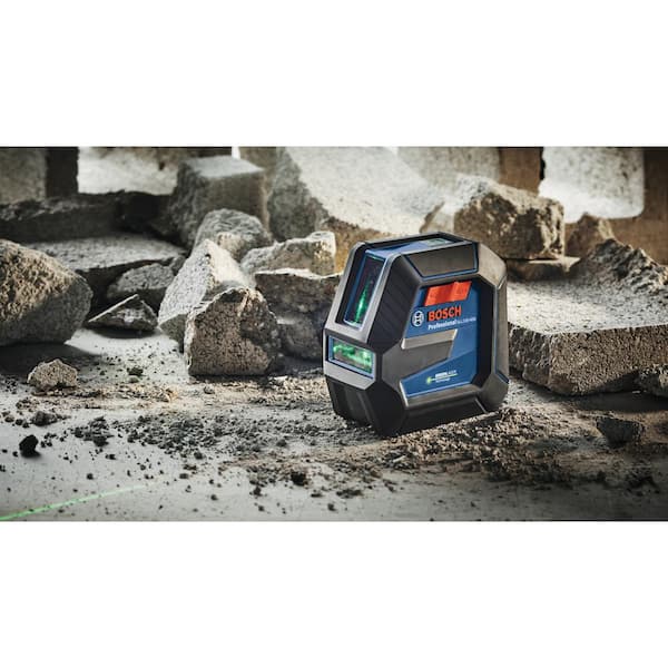 Bosch 100 ft. Green Laser Level Self Leveling with VisiMax