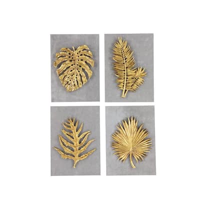 Abstract - Gold - Wall Sculptures - Wall Decor - The Home Depot