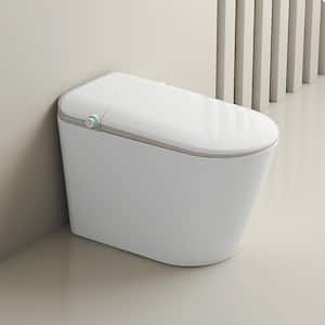 One Piece Bidet Toilet for Bathrooms Toilet with Warm Water Sprayer & Drye Heated Bidet Seat with Remote Control