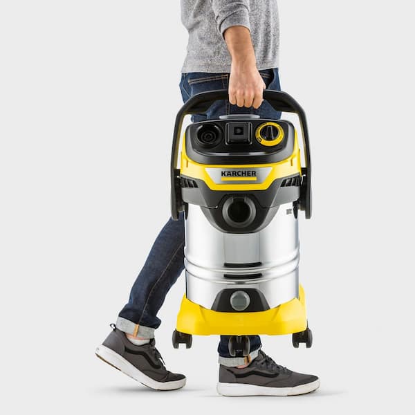 Karcher WD 6 P S Multi-Purpose 8 Gal. Wet-Dry Vacuum Cleaner with  Attachments, Blower Feature and Space-Saving Design 1800-Watt 1.628-375.0 -  The Home Depot