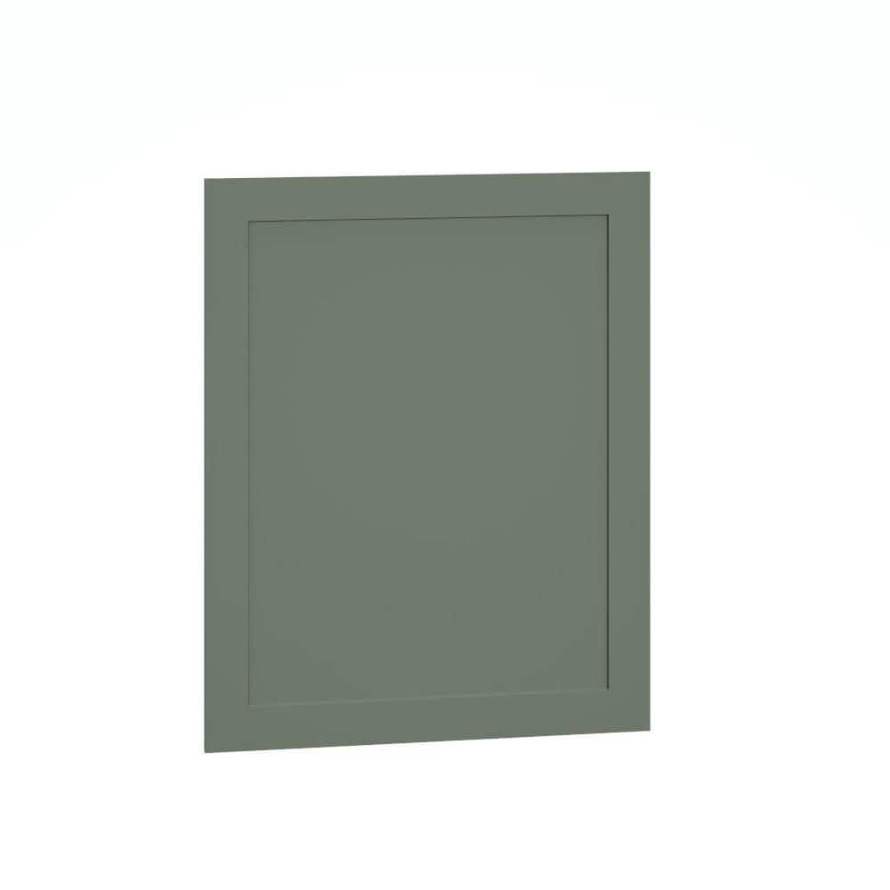 QuickShip Cottage 24 in. W x 0.75 in. D x 34.5 in. H Base Decorative End Panel in Conifer price history on PriceWatchPro