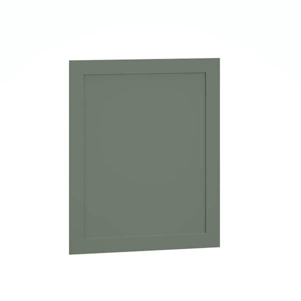 QuickShip Cottage 24 in. W x 0.75 in. D x 34.5 in. H Base Decorative End Panel in Conifer