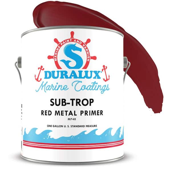 Duralux Marine Paint 1 gal. Sub-Trop Red Marine Primer