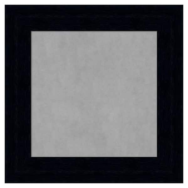 Amanti Art Tribeca Black 16 in. x 16 in. Framed Magnetic Board