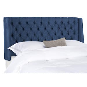 London Navy Full Upholstered Headboard