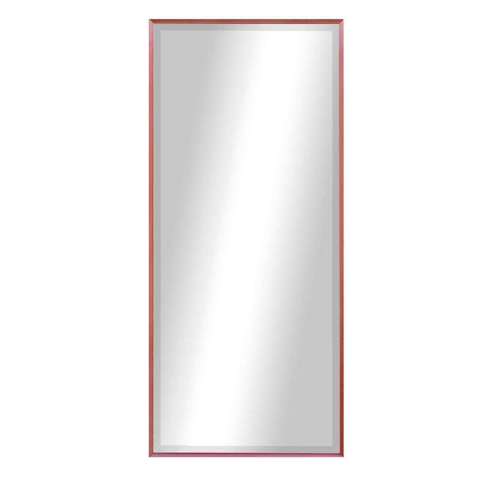 Oversized Rectangle Spice Beveled Glass Modern Mirror (61 in. H x 27.5 in. W) price history on PriceWatchPro