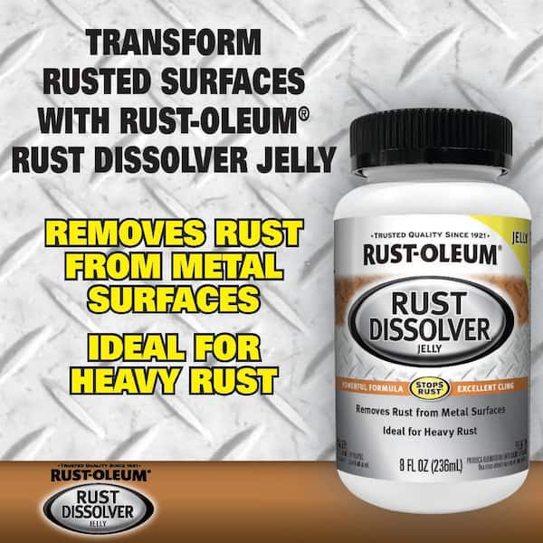 Rust-Oleum 8 oz. Rust Dissolver Jelly 322435 - The Home Depot