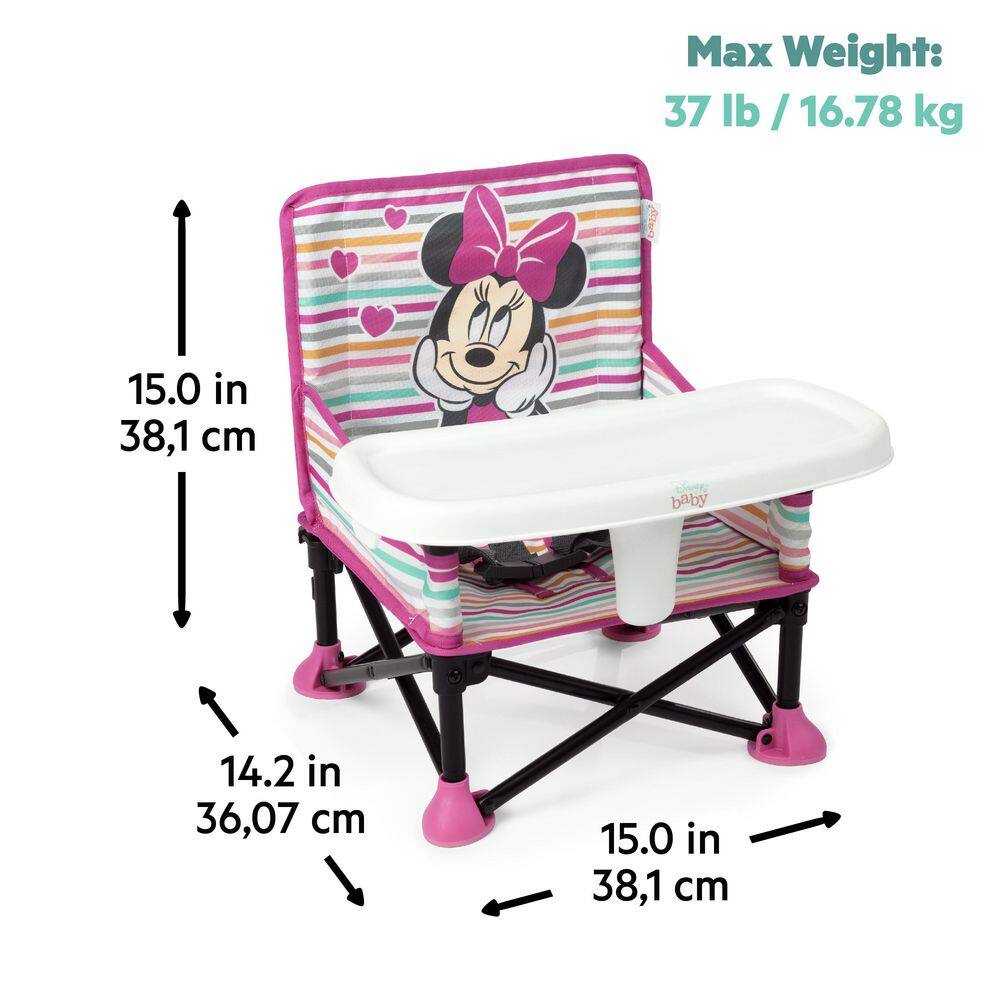 Dimensions and weight specifications for the booster seat.